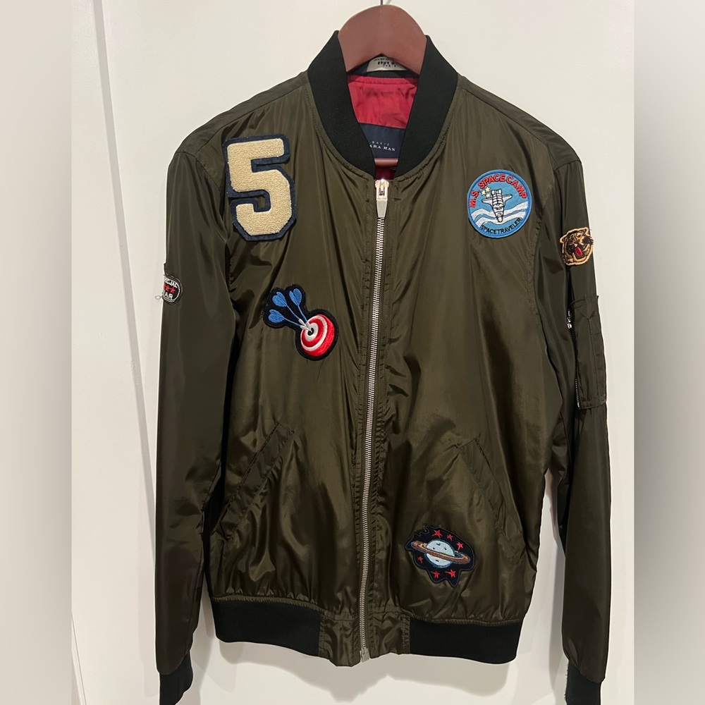 Zara Patch Bomber - image 1